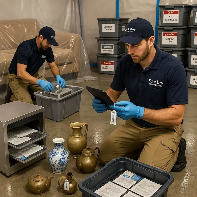 Content Protection and Restoration process in Burnsville, MN