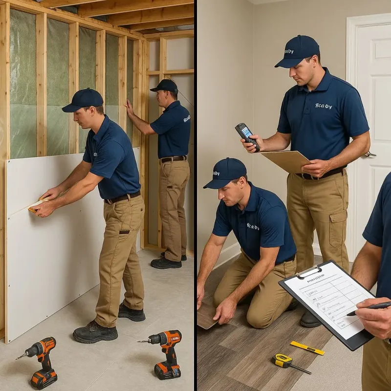 Repairs and Reconstruction process in Burnsville, MN